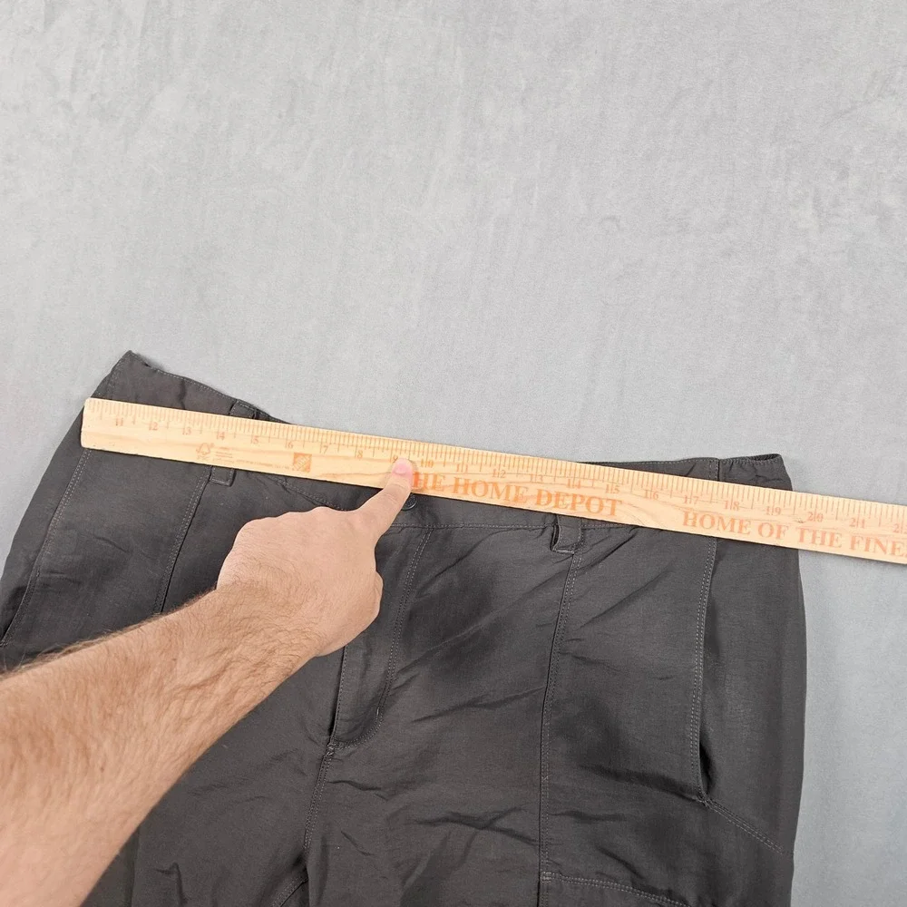 The North Face Paramount Pro Convertible Pants Mens XL Gray Hiking Zip Off Trail